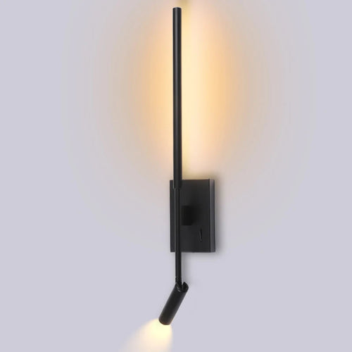 Modern LED wall light for sofa decor - vue 2 sur 9