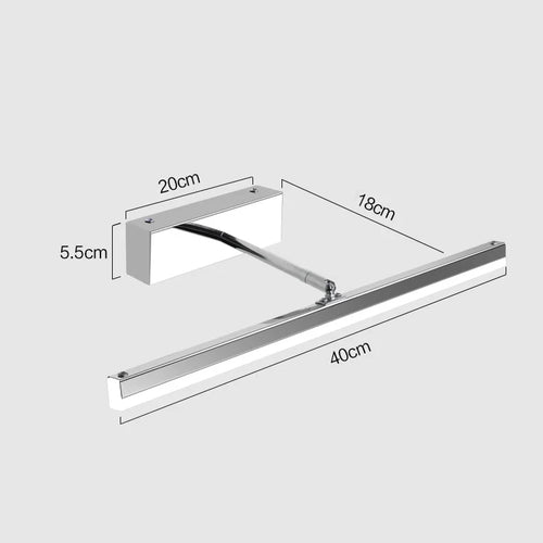 modern and minimalist telescopic led headlamp - vue 6 sur 7