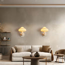 Cream mushroom wall light nordic designer indoor outdoor