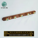 creative walnut wood hook for wall organization