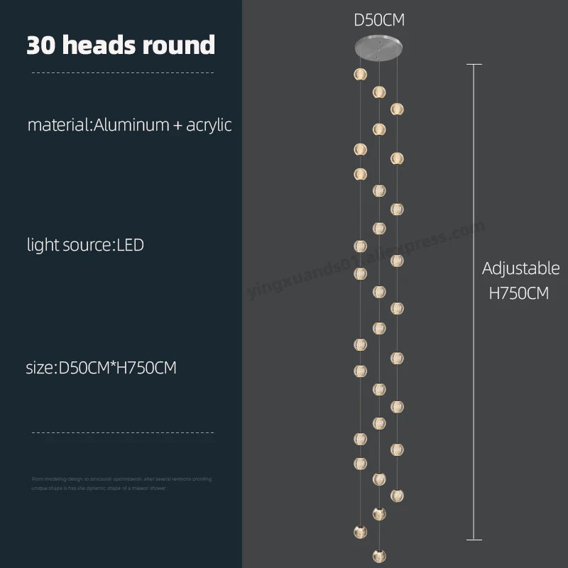 Modern pendant light for premium indoor lighting