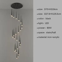 Modern LED chandelier for premium interior decoration