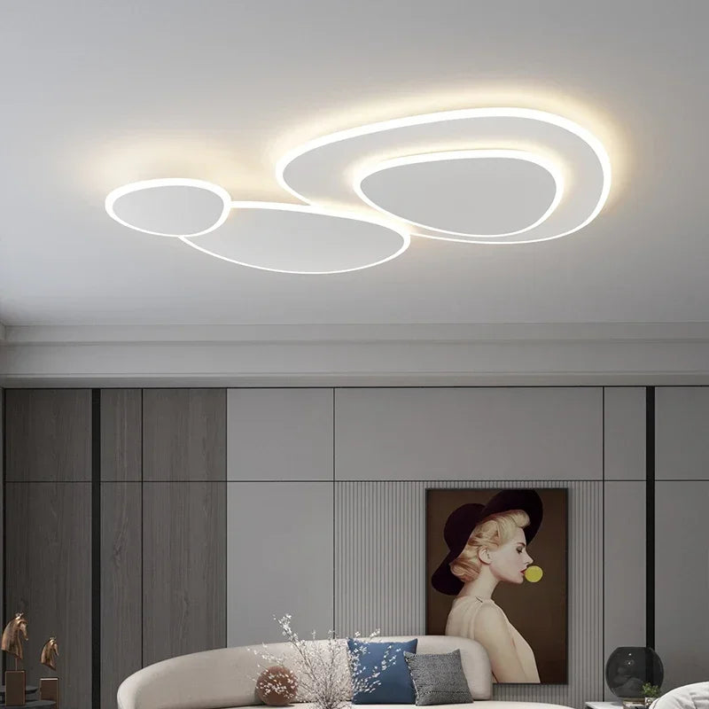 lustre led nordique créatif à intensité variable moderne - vue 4 sur 12