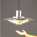 Modern nordic minimalist flying saucer chandelier