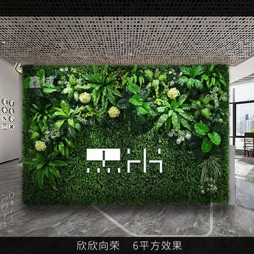 Artificial plant wall for outdoor decoration and landscaping - vue 23 sur 30