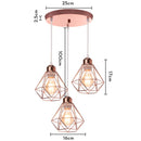 Modern pendant with LED heads for contemporary interiors