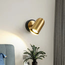 Modern adjustable angle wall light for indoor lighting