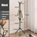 free-standing coat rack with practical hook for efficient storage