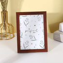 Modern wooden photo frame for interior decoration