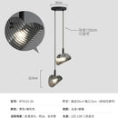 Art Deco design glass pendant light with adjustable dimming