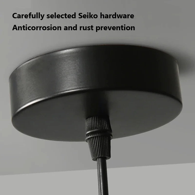 Modern glass pendant light for nordic home decor - vue 6 sur 8