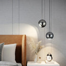 Modern round LED pendant light with adjustable angle