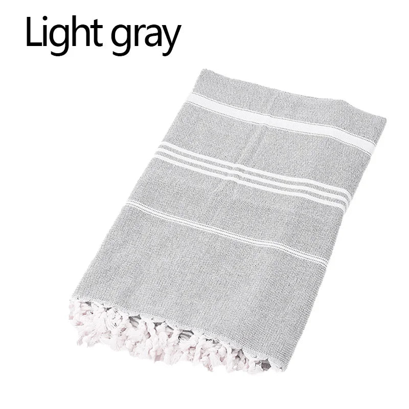 Extra large cotton quick-dry beach towel