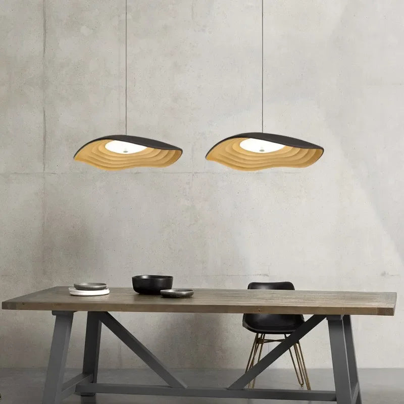 Creative Nordic resin pendant light for indoor decor