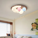 Chinese style balloon ceiling light indoor moon design