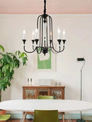 Retro luxury American style crystal chandelier