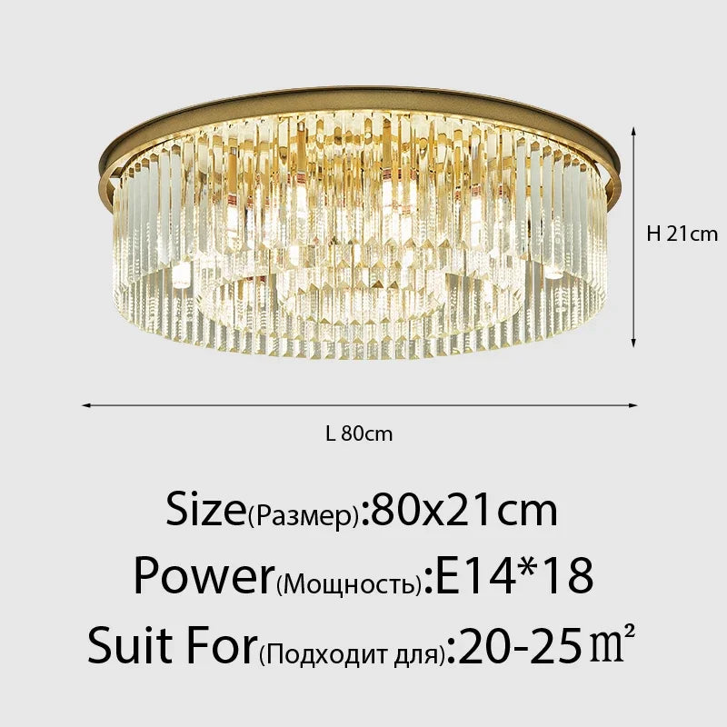 Luxury Italian style crystal chandelier for interior decoration - vue 15 sur 21