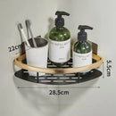 luxury rustproof wall shelves for bathroom accessories