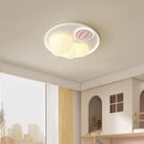 Modern hot air balloon ceiling light for girl's room