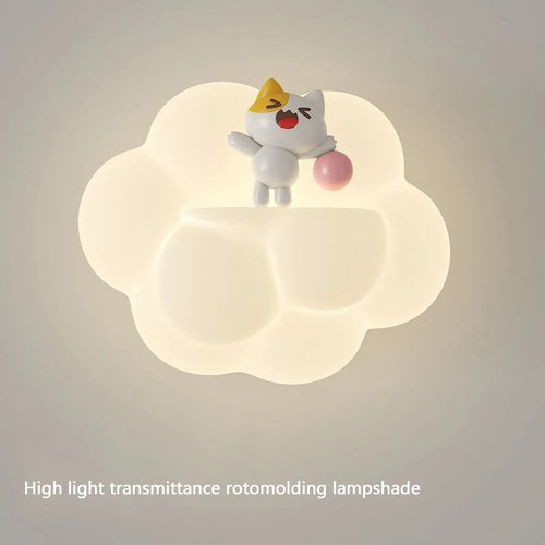 Animal wall light for children's and baby's room - vue 7 sur 9