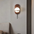 Chinese black walnut wall light