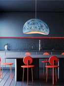 Nordic wabi sabi style creative artistic LED chandelier