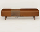Italian luxury lightweight and simple stool for bench and sofa