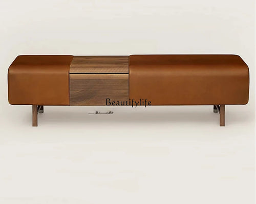 Italian luxury lightweight and simple stool for bench and sofa - vue 4 sur 9