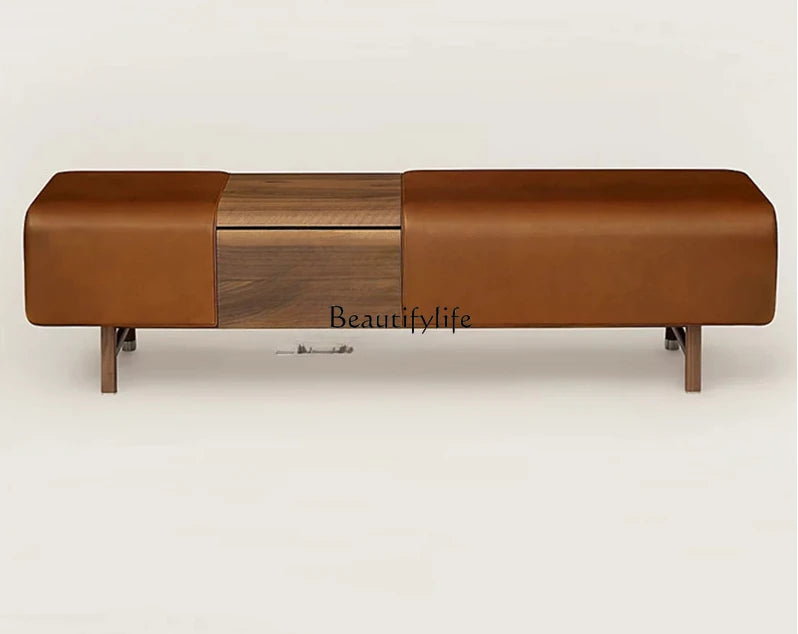 Italian luxury lightweight and simple stool for bench and sofa - vue 4 sur 9