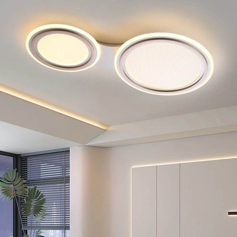 Modern metal ceiling light for a creative and stylish interior - vue 6 sur 7