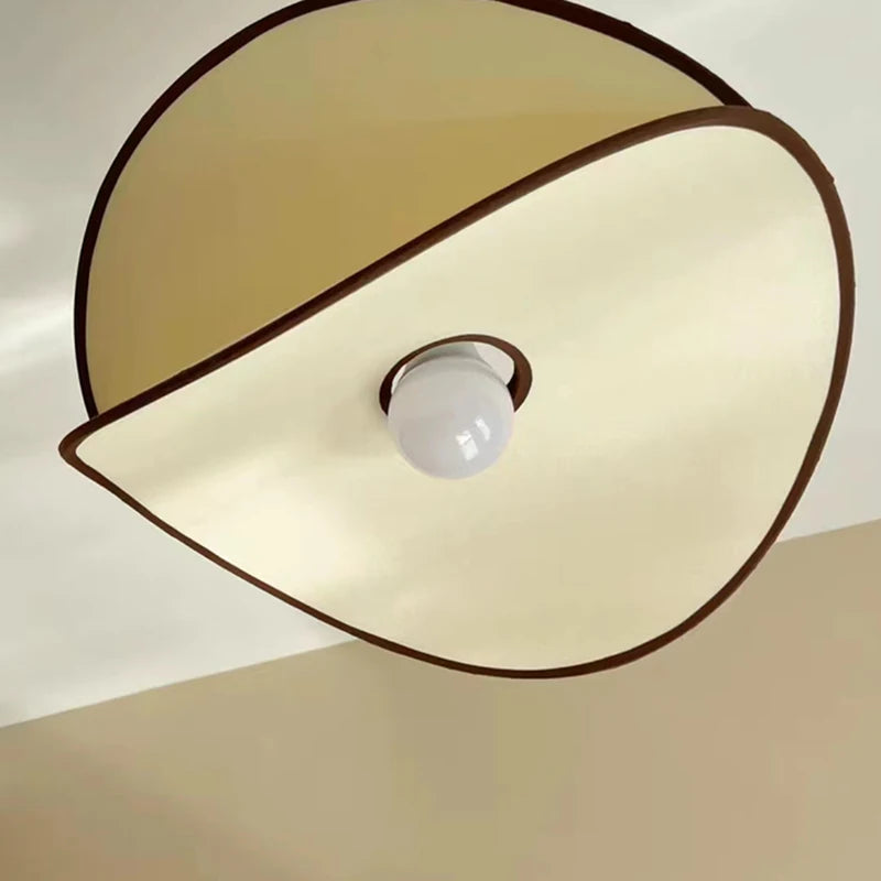 Adjustable fabric LED pendant light - vue 5 sur 10