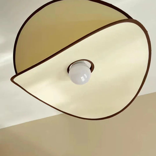 Adjustable fabric LED pendant chandelier, new decorative style - vue 5 sur 10