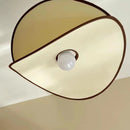 Adjustable fabric LED pendant light
