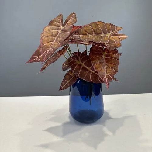 Set of 2 artificial leaves for autumn party decoration - vue 4 sur 10
