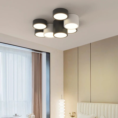 Modern LED ceiling light for elegant interior decoration - vue 3 sur 9