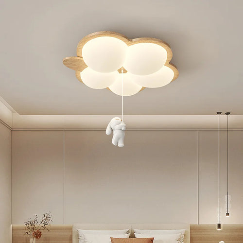 Modern LED chandelier for children's bedroom smart creative lighting - vue 2 sur 10