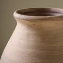handmade retro ceramic vase for dried flower decoration
