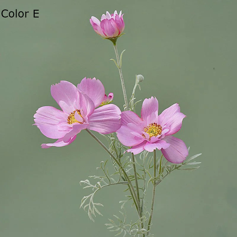 Silk artificial flower branch for wedding decoration - vue 8 sur 12