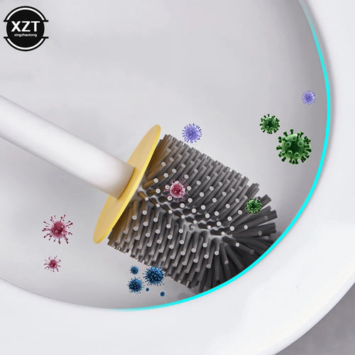 silicone brush with holder for quick cleaning - vue 4 sur 7