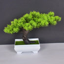 Artificial bonsai plant in plastic for interior decoration