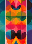 Abstract painting for artistic and aesthetic wall decoration