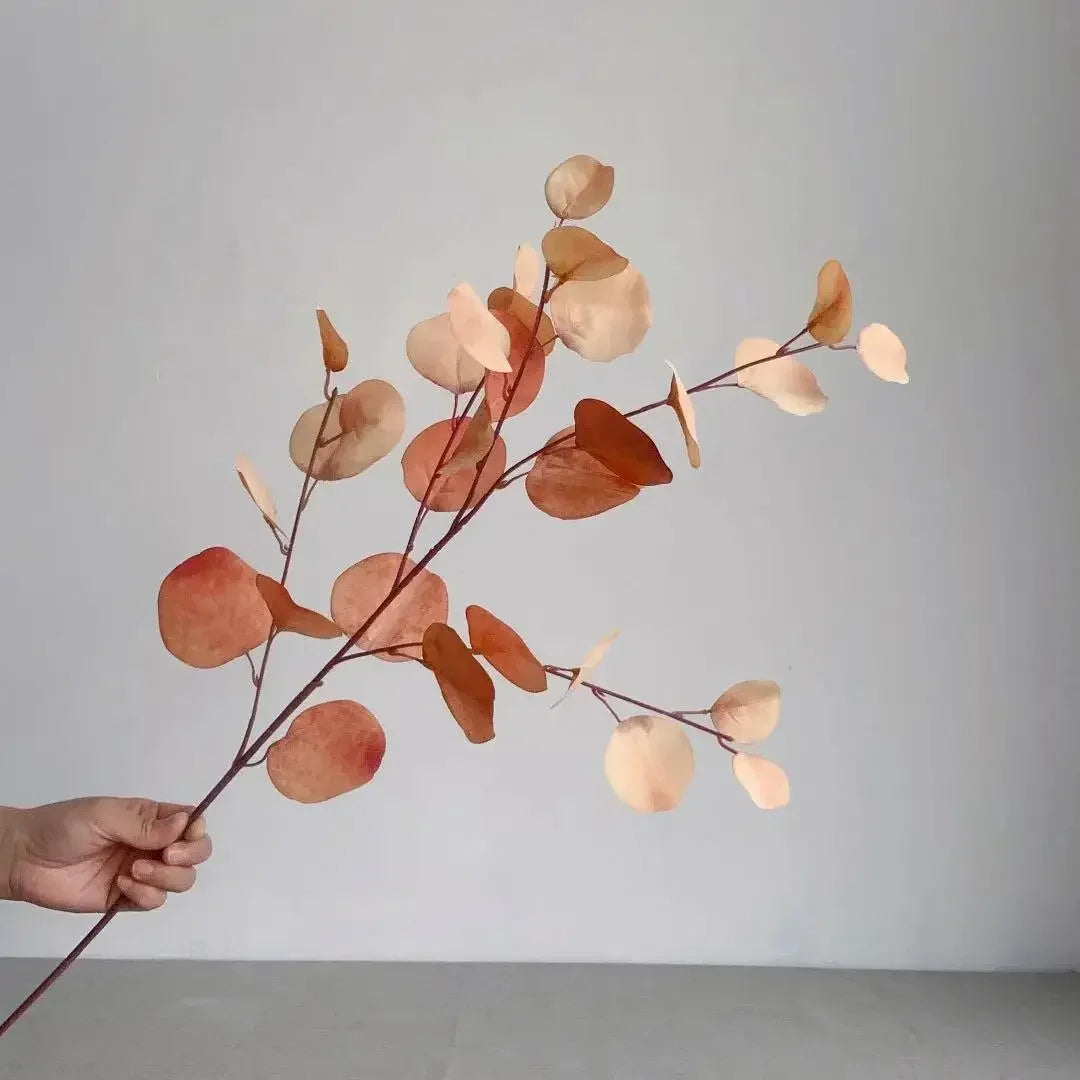 Artificial eucalyptus branch for wedding, garden and party decoration