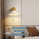 Ceramic LED wall light