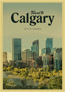Vintage poster of the world's greatest cities