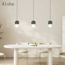Wabi-sabi pendant light nordic creative design for interiors