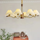 Wooden chandelier for decorative pendant lighting