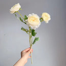 Artificial silk flower bouquet for decoration and photo props