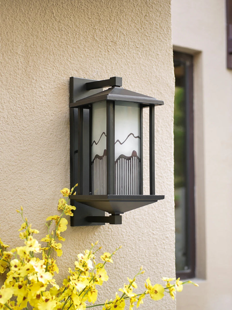 Modern waterproof outdoor wall light for exterior lighting