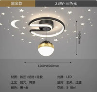 Star LED ball pendant light for indoor and outdoor decoration