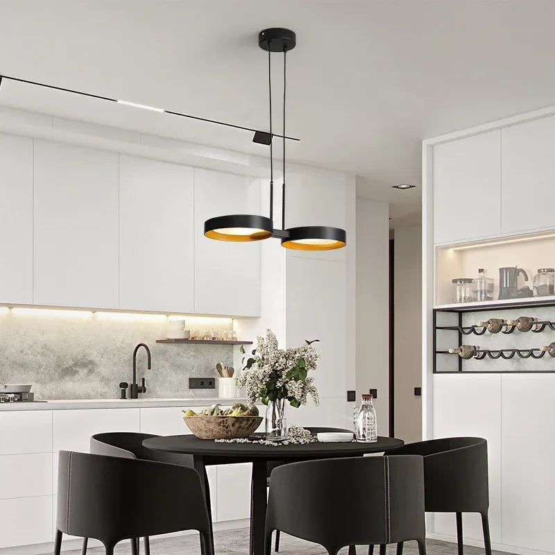 Modern Nordic Italian chandelier for bright interiors - vue 5 sur 20